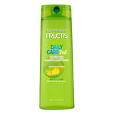 Garnier Fructis Daily Care 2-in-1 Shampoo + Conditioner, Grapefruit - 12.5 oz - 6 Pack