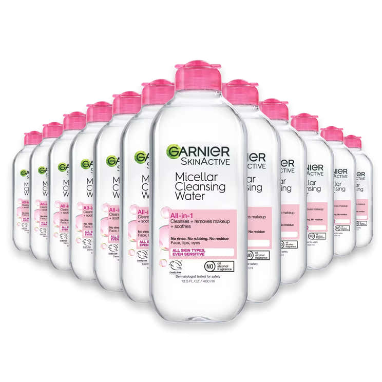 Garnier SkinActive Micellar Cleansing Water All-in-1 - 13.5 oz - 12 Pack | Garnier - Pre Order