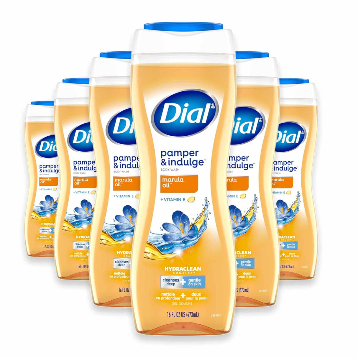 Dial Body Wash Miracle Oil Marula – 16 oz – 6 Pack