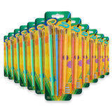 Crayola Paint Brush Set 4 Count Natural Hair Brushes - 12 Pack