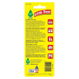 Little Trees Hanging Car Air Freshener, Black Ice – 3 Ct – 96 Pack