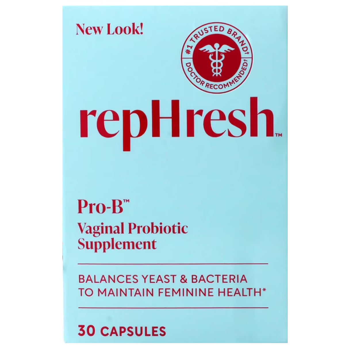 RepHresh Pro-B Probiotic Supplement, 30 Ct - 24 Pack