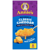 Annie's Classic Cheddar Macaroni and Cheese, 6 oz - 12 Pack