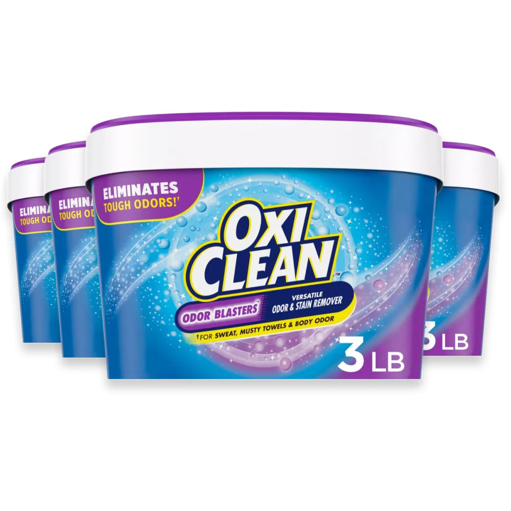 OxiClean Odor Blasters Laundry Booster - 3lb - 4 Pack