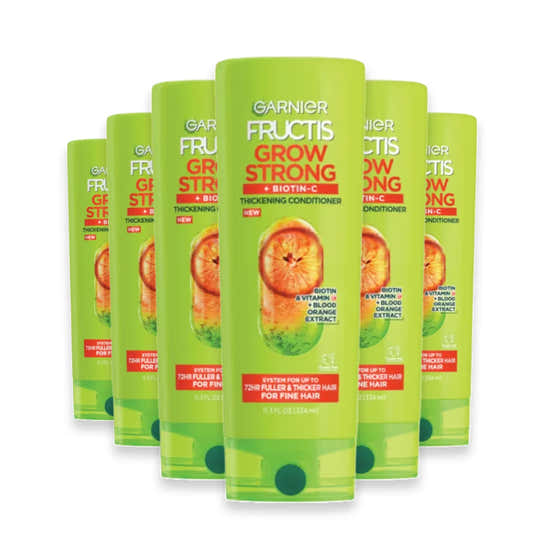 Garnier Fructis Grow Strong Thickening Conditioner - 11.3 oz - 6 Pack | Garnier - Hair Care Wholesale