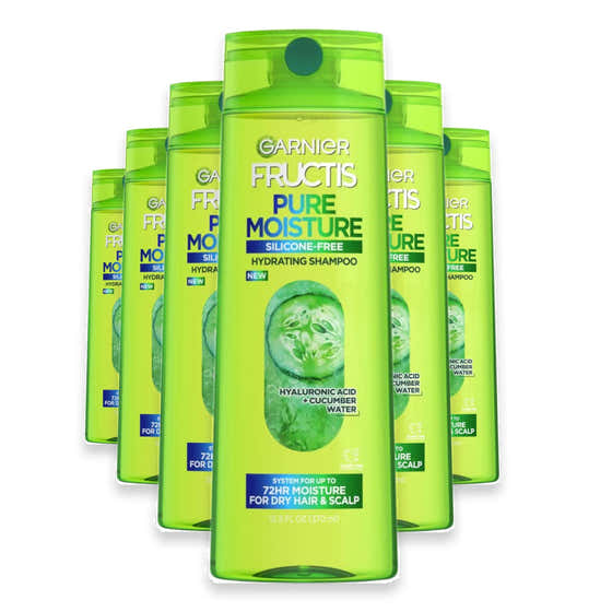 Garnier Fructis Pure Moisture Shampoo, 12.5 oz - 6 Pack | Garnier - member5%