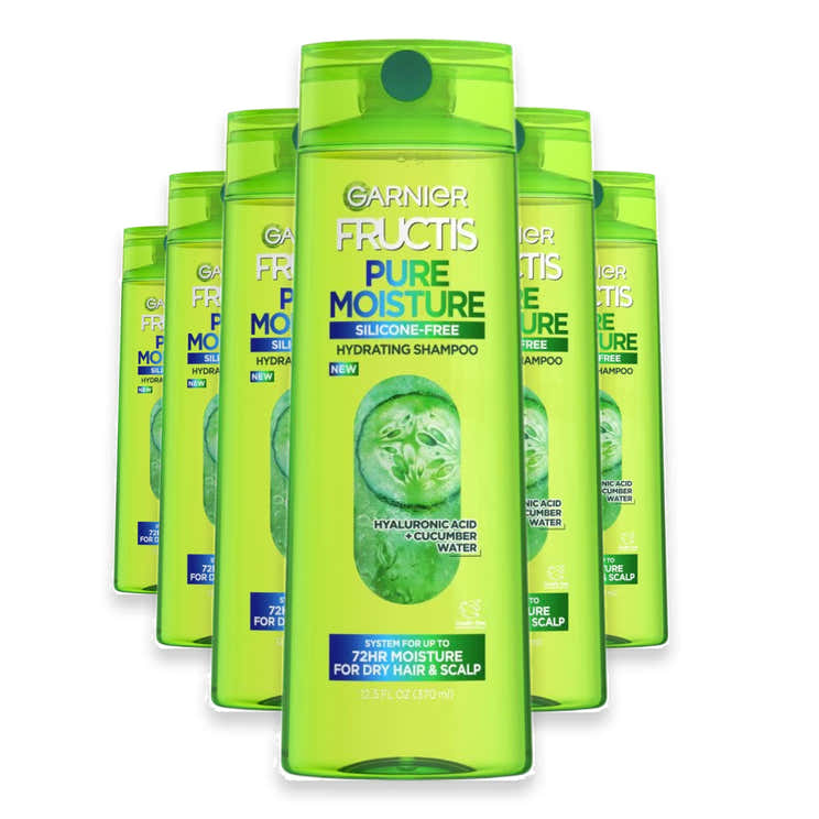 Garnier Fructis Pure Moisture Shampoo, 12.5 oz - 6 Pack | Garnier - Pre Order