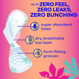 Always Regular Maxi Teen Pads with Wings - 28 Ct - 6 Pack