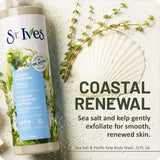 St. Ives Sea Salt Exfoliating Body Wash - 22oz - 4 Pack