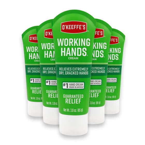 O&#39;Keeffe&#39;s - Working Hands Hand Cream Unscented - 3 Oz - 5 Pack | O&#39;Keeffe&#39;s - Wholesale