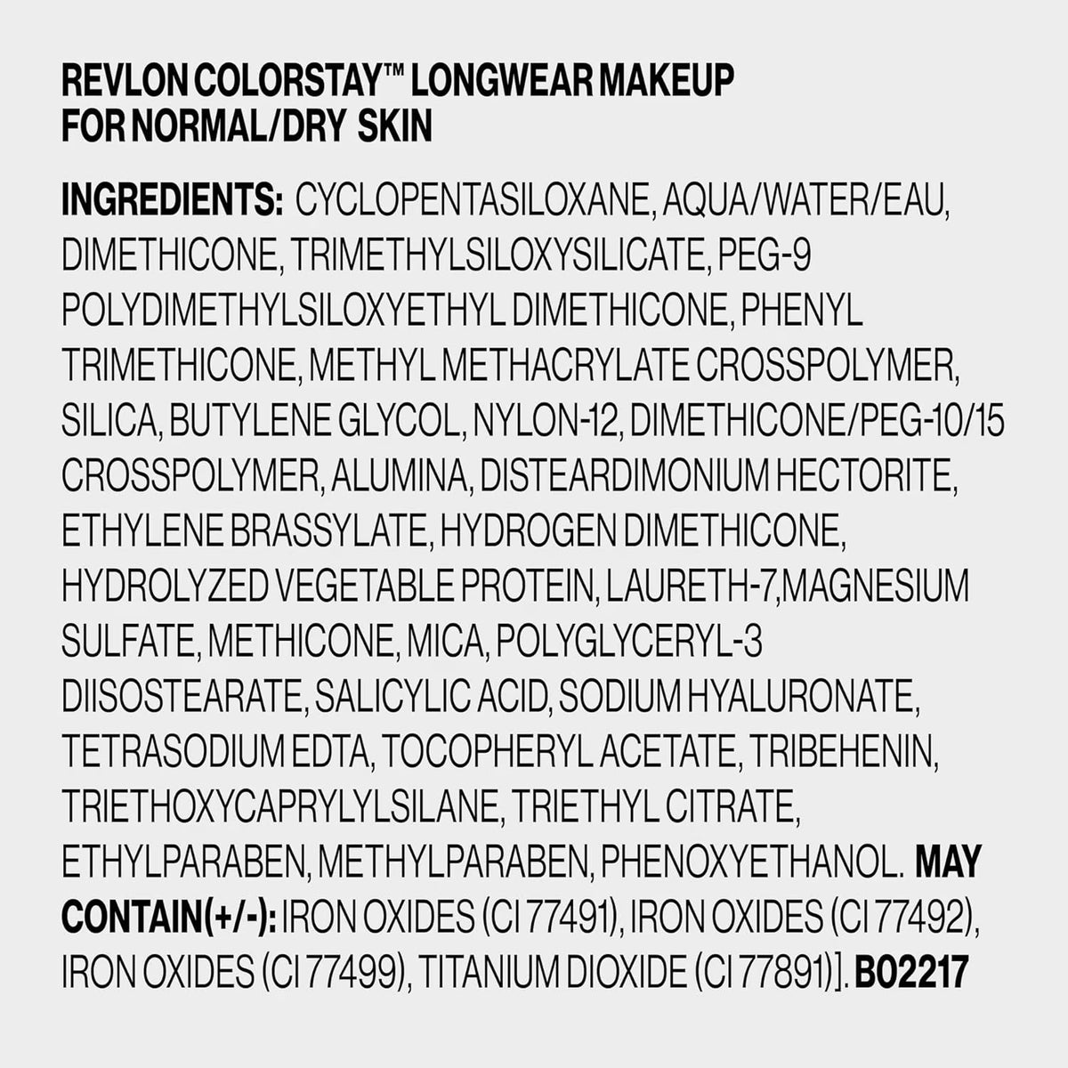 Revlon ColorStay Liquid Foundation Normal/Dry Skin SPF 20 150 Buff - 1 oz - 48 Pack