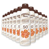 Hawaiian Tropic Silk Hydration Clear Spray SPF50, 6oz - 12 Pack