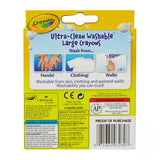 Crayola Kids First Washable Large Crayons - 8 Ct - 24 Pack
