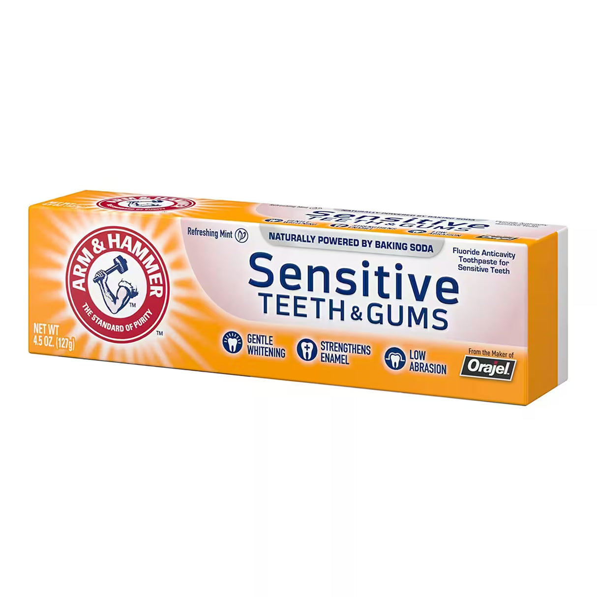 Arm & Hammer Toothpaste Sensitive – 4.5 oz – 12 Pack