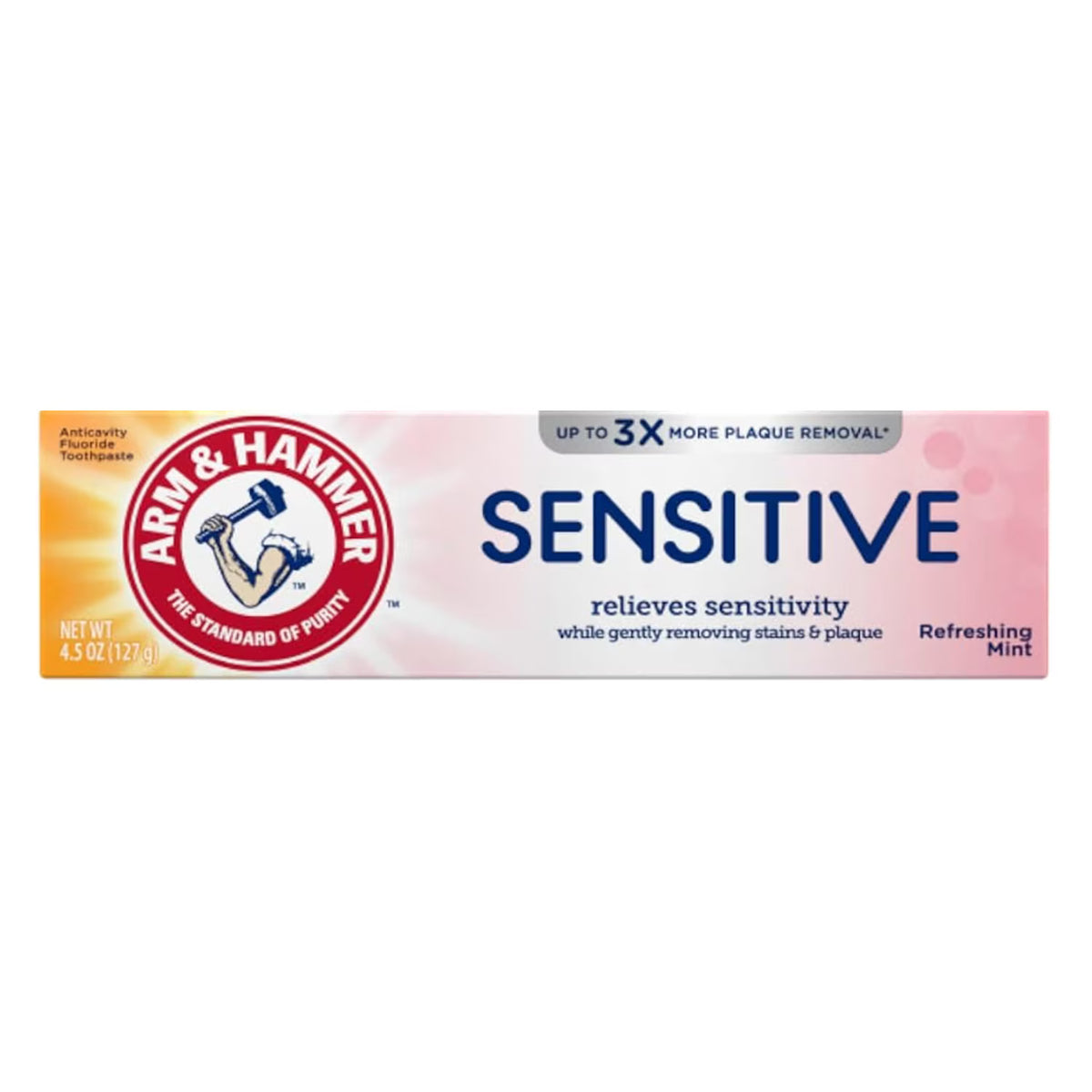 ARM & HAMMER – Sensitive Teeth & Gums Toothpaste, Refreshing Mint, 4.5 oz – 12 Pack