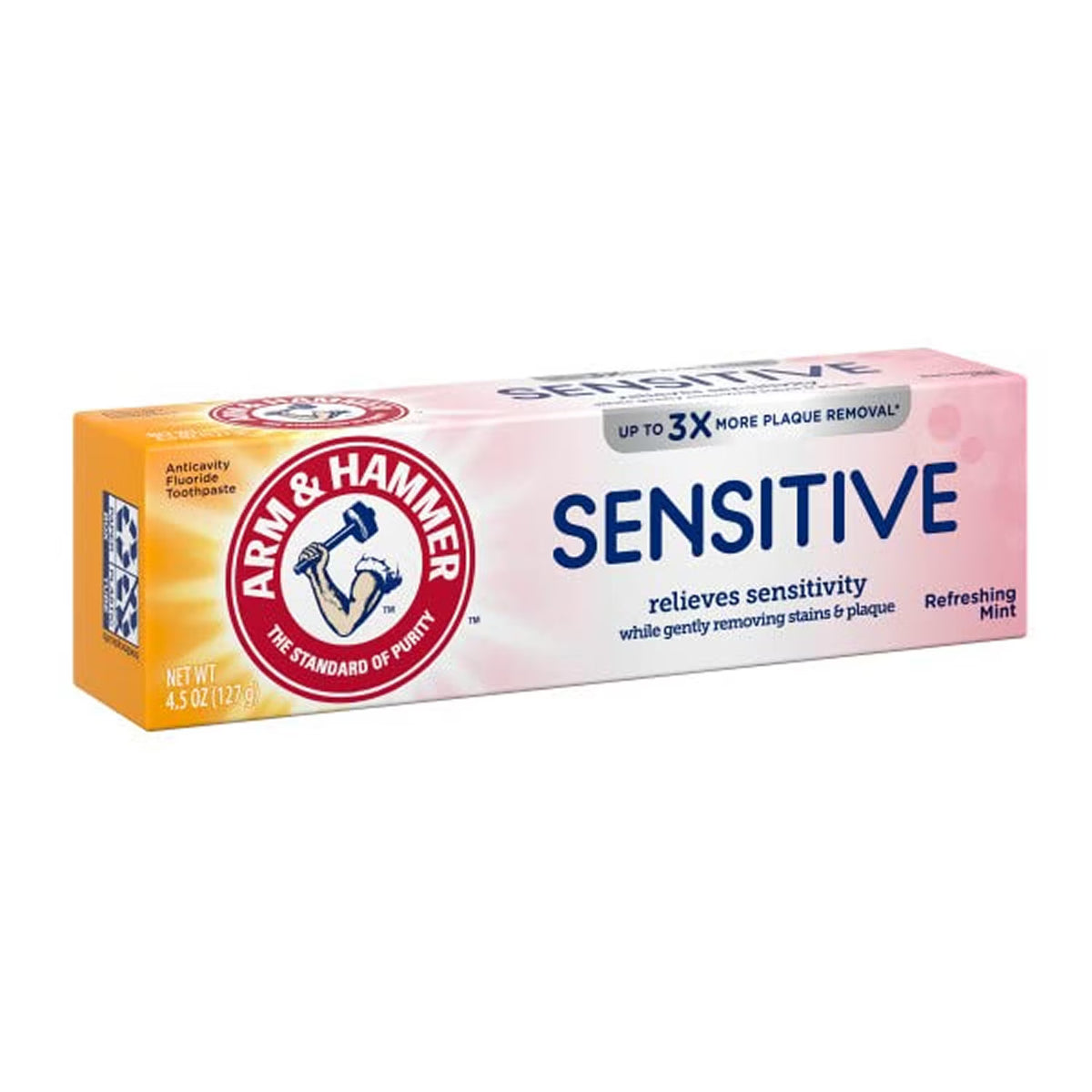 ARM & HAMMER – Sensitive Teeth & Gums Toothpaste, Refreshing Mint, 4.5 oz – 12 Pack