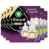 Air Wick Scented Oil Refill Lavender & Waterlily – 0.67 oz – 6 Pack