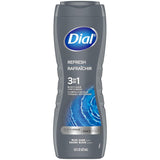Dial Men 3-in-1 Body Wash Hydrating Fresh – 16 oz – 6 Pack