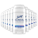 Secret Clinical Soft Solid Clean, Completely Clean - 2.6 oz - 12 Pack
