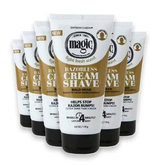 Magic Shave Smooth Cream - 6 oz - 6 Pack | Magic - Wholesale