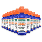 TheraBreath Clean Mint Oral Rinse – 16 oz – 12 Pack