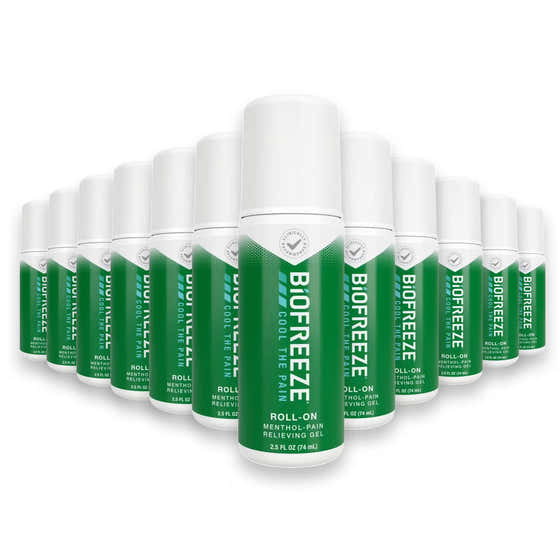Biofreeze Pain Relieving Roll-On Gel - 2.5 oz - 24 Pack | Biofreeze - New Arrivals