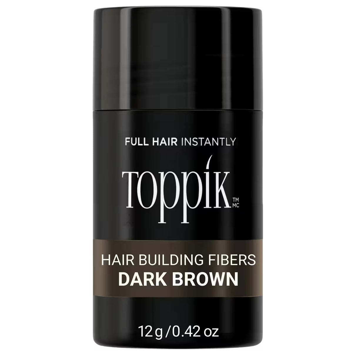 Toppik Hair Building Fibers Dark Brown – 0.42 oz – 12 Pack