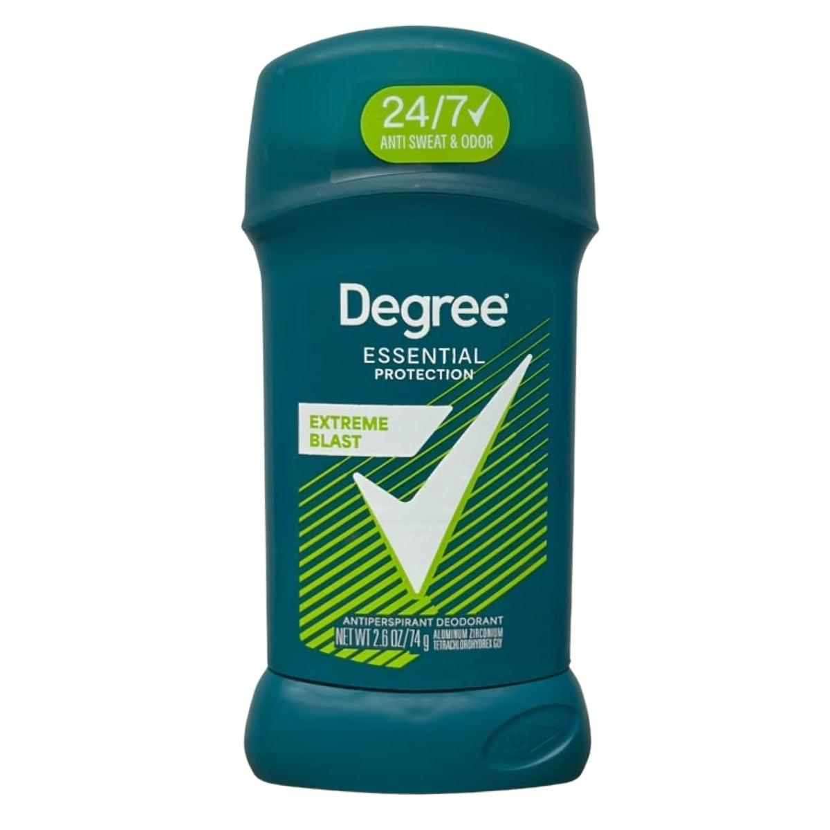 Degree Men Antiperspirant Deodorant Stick 2.6 oz - Extreme Blast - 12 Pack