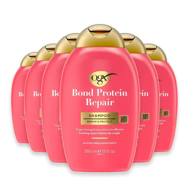 Ogx Protect &amp; Repair Bond Lightweight Shampoo – 13.0 Oz – 6 Pack | OGX - Pre Order