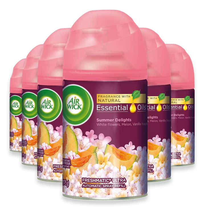 Air Wick Freshmatic Summer Delights Refill 5.89 oz - 6 Pack | Air Wick - Pre Order