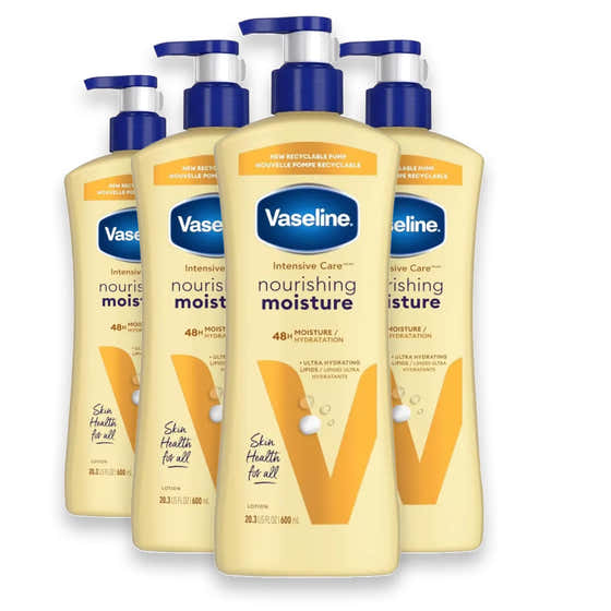 Vaseline - Intensive Care Essential Healing Body Lotion - 20.3 fl oz - 4 Pack | Vaseline - Products