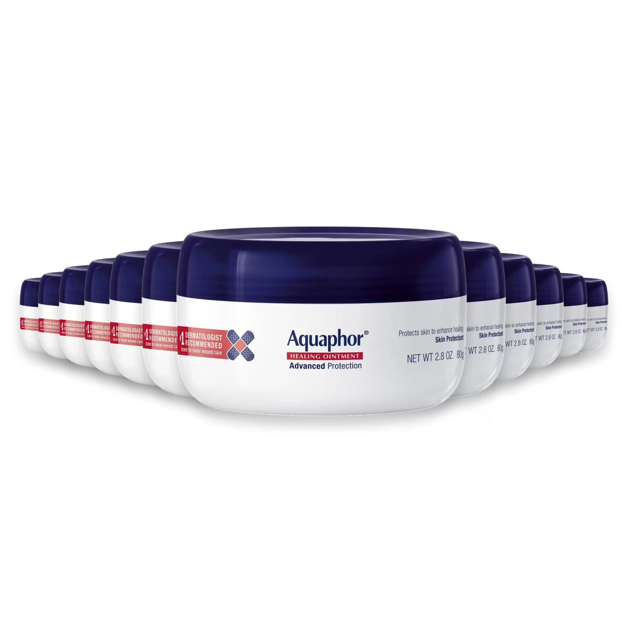 Aquaphor Healing Ointment Skin Protectant - 2.8 Oz - 18 Pack