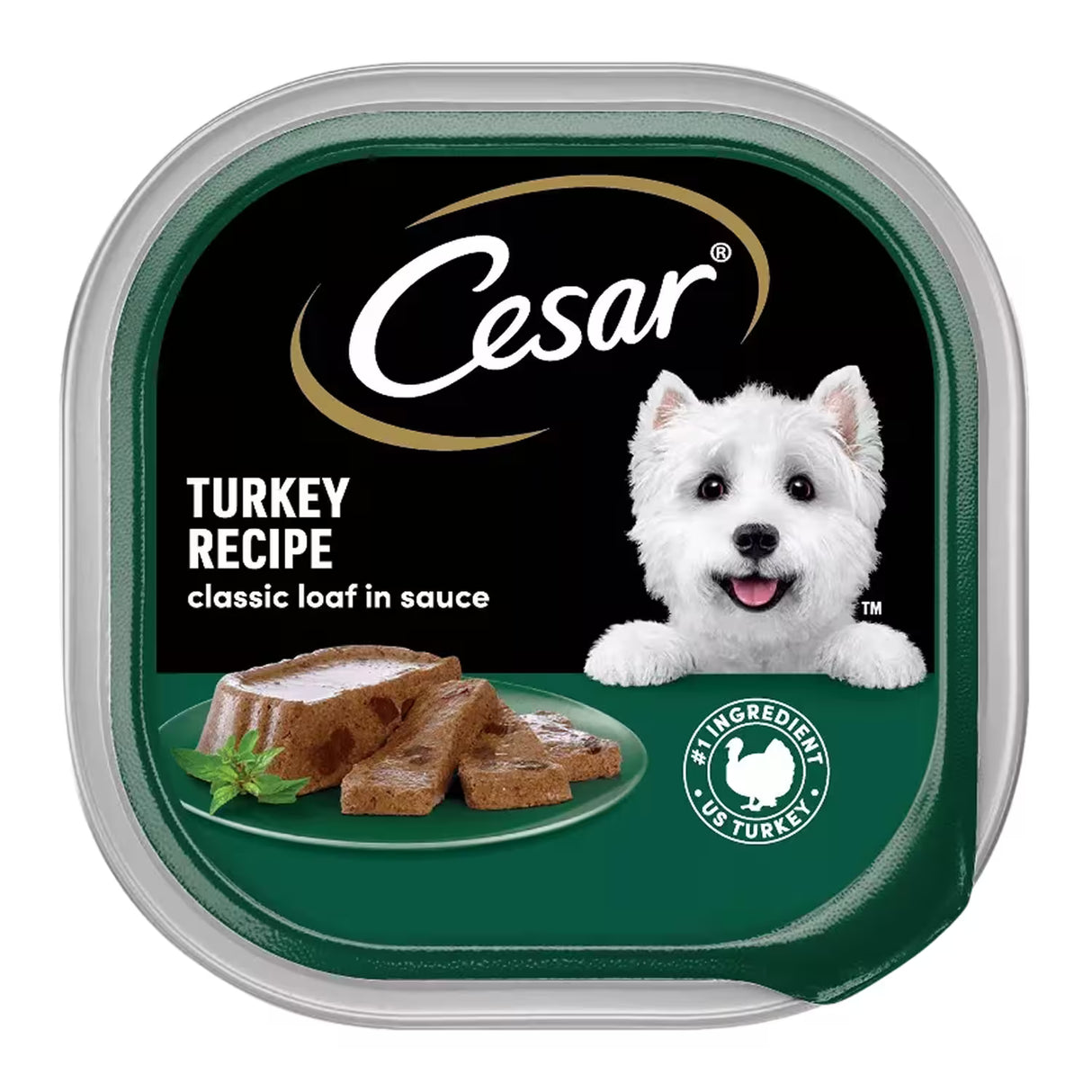 Cesar Turkey Flavor Wet Dog Food – 3.5 oz – 12 Pack