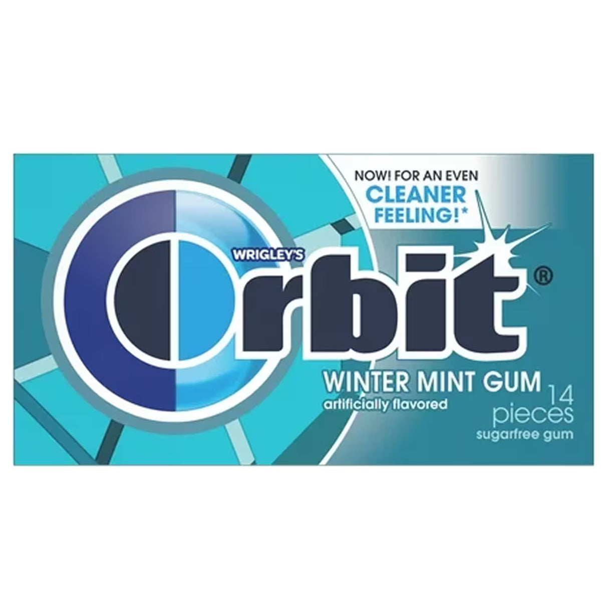 Wrigley's Orbit Wintermint Chewing Gum – 14 Pieces  – 144 Pack