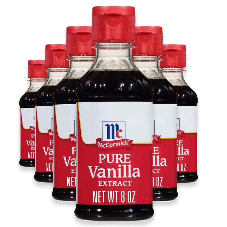 McCormick Pure Vanilla Extract - 8 oz - 6 Pack | McCormick - Pre Order
