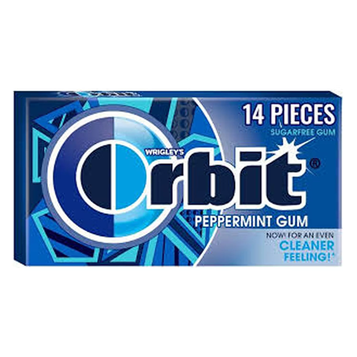 Wrigley's Orbit Peppermint Chewing Gum – 14 Pieces  – 144 Pack