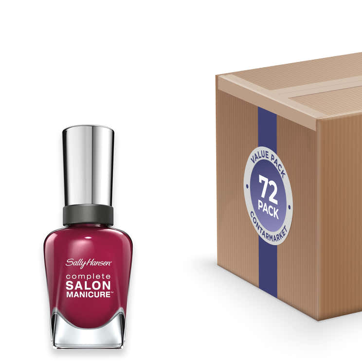 Sally Hansen Complete Salon Manicure in Ruby Do, 0.5 fl oz - 72 Pack | Sally Hansen - Pre Order
