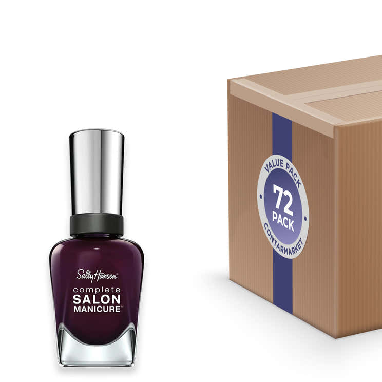 Sally Hansen Complete Salon Manicure, Black - 72 Pack | Sally Hansen - Pre Order