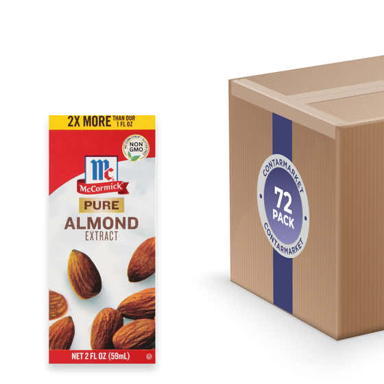 McCormick Pure Almond Extract 2 oz - 72 Pack | McCormick - New Arrivals