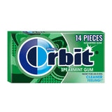 Wrigley's Orbit Spearmint Chewing Gum – 14 Pieces  – 144 Pack