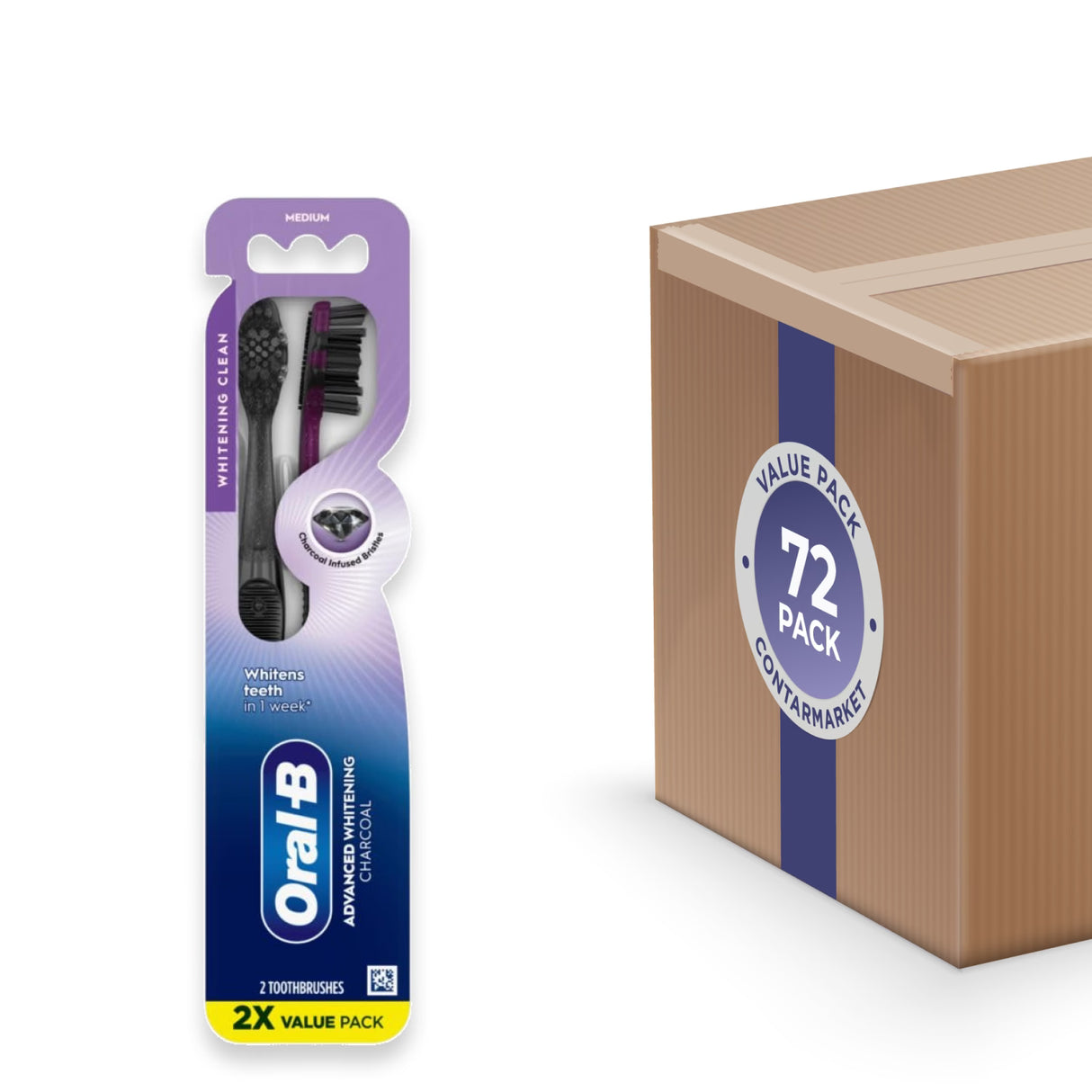 Oral-B ProFlex Toothbrush - 2Ct - 72 Pack