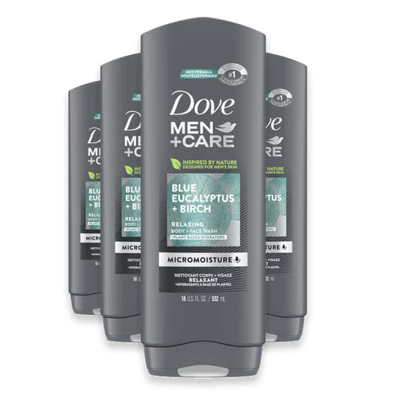 Dove Men+Care Eucalyptus Body Wash - 18 oz - 4 Pack | Dove - Dove