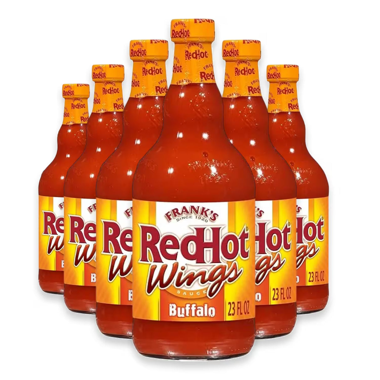 Frank's RedHot Buffalo Wings Sauce – 23 fl oz – 6 Pack