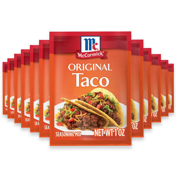McCormick Taco Mix Seasoning, 1 oz - 24 Pack | McCormick - member5%
