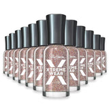 Sally Hansen Xtreme Wear Hard As Nails, Strawberry - 0.4oz - 72 Pack