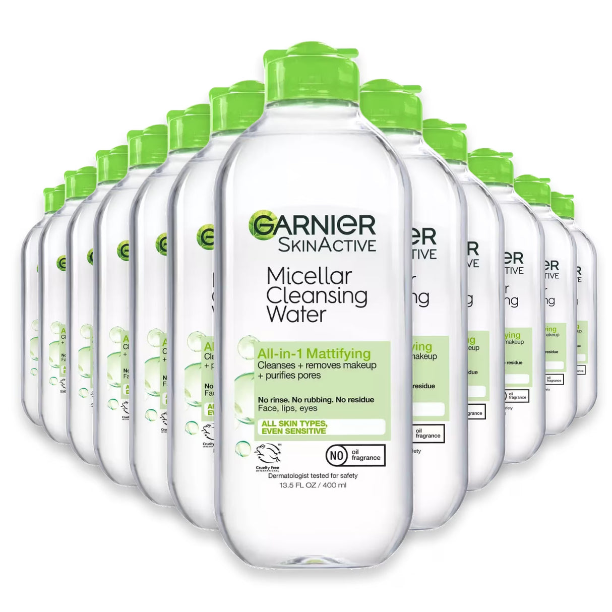 Garnier SkinActive Micellar Mattifying Water - 13.5 oz - 12 Pack