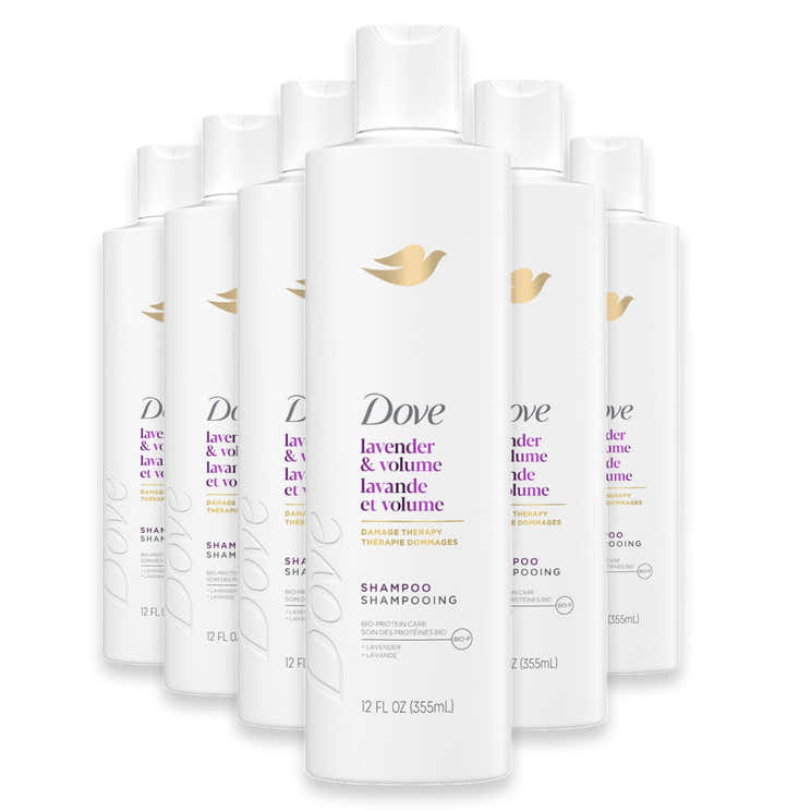 Dove Thickening Ritual Shampoo, Lavender &amp; Volume - 12oz - 6 Pack | Dove - Pre Order