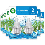 Air Wick Scented Oil Refill Twin Pack Fresh Waters - 6 Pack