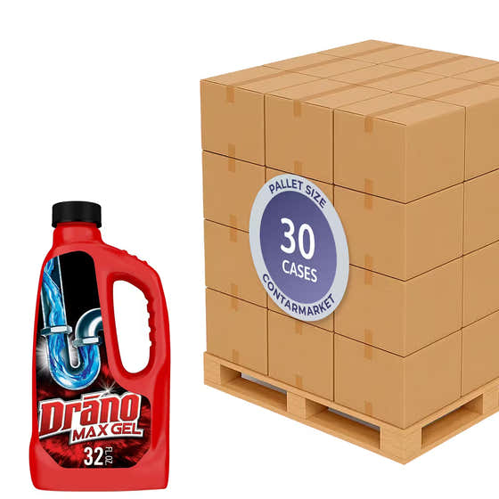 Drano Max Gel Clog Remover – 32.0 Oz – 12 Pack - 30 cases pallet | Drano - Drano