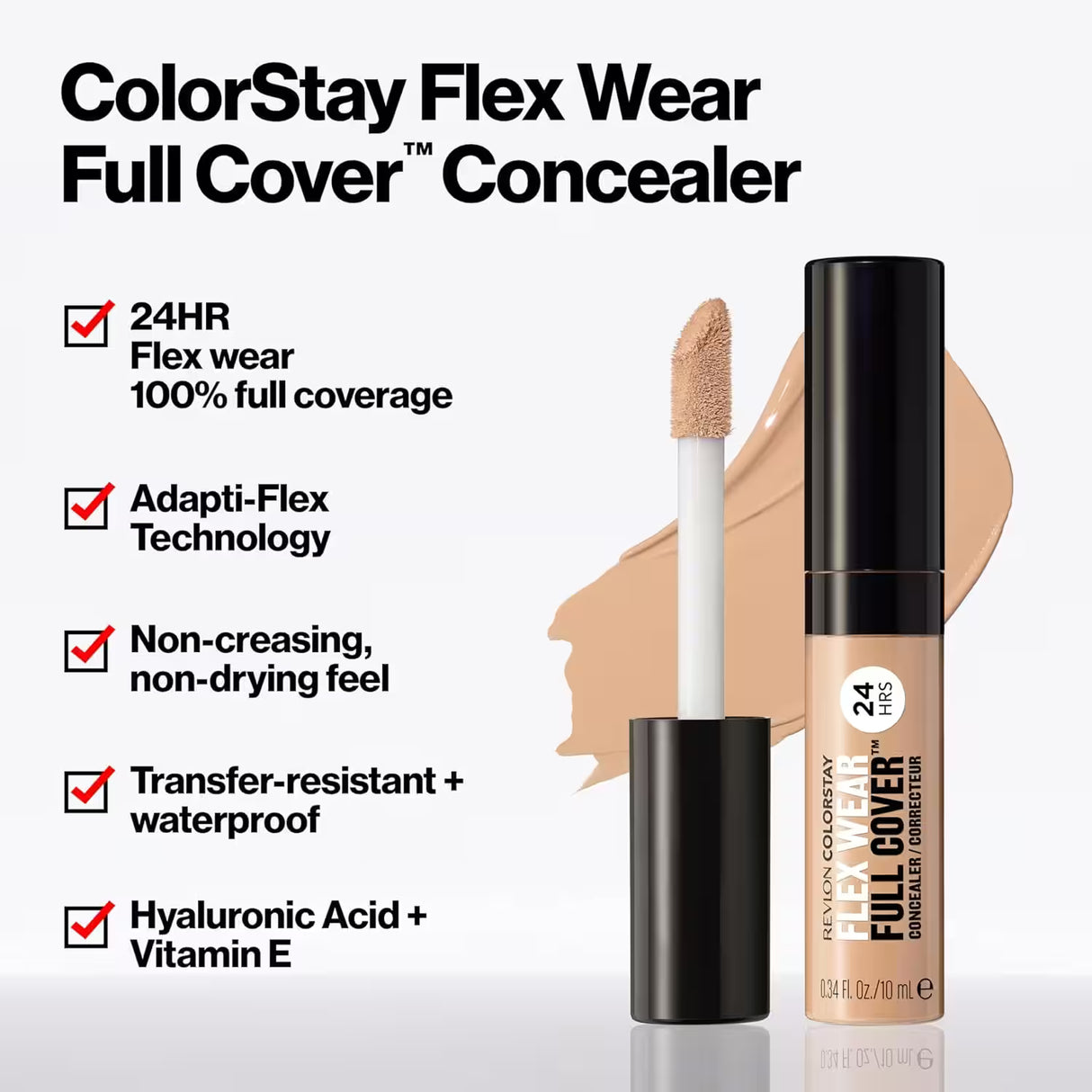 Revlon ColorStay Flex Wear Concealer - 0.34 fl oz - 48 Pack